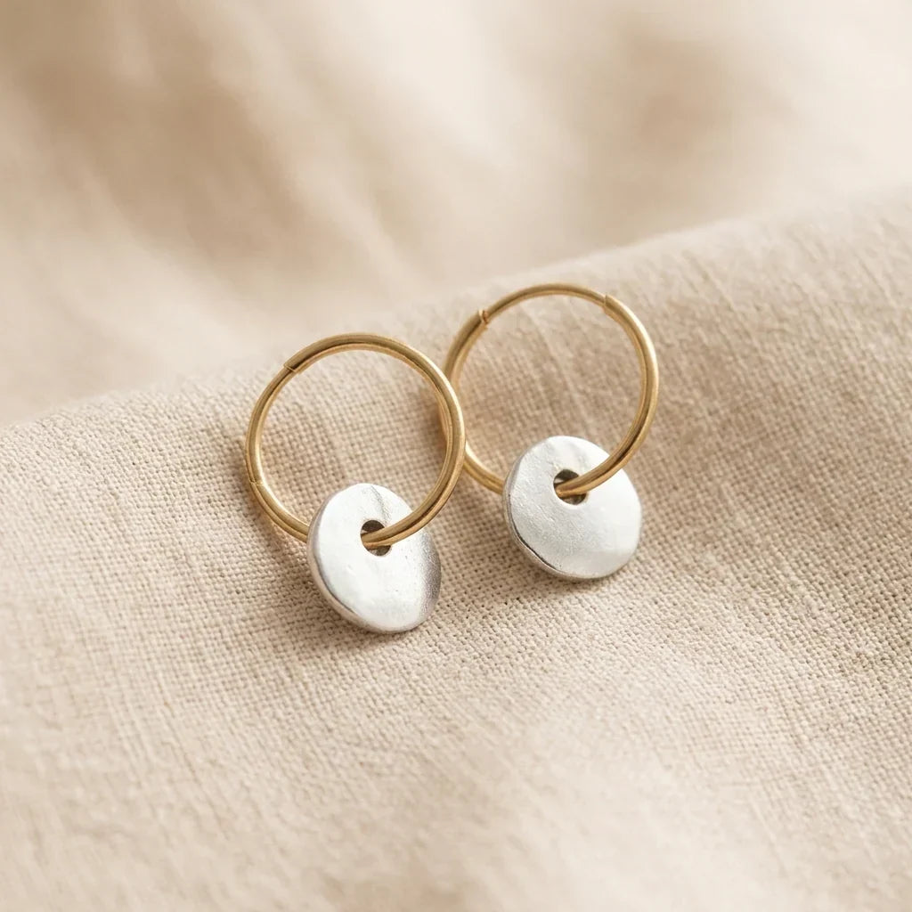 Handmade Elegant Hoop Earrings