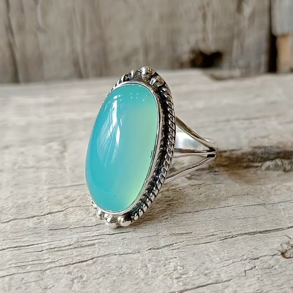 Oval Turquoise Ring