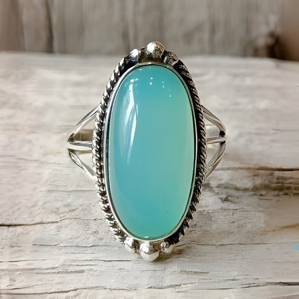 Oval Turquoise Ring