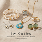 Elegant Gold Pearl Necklace