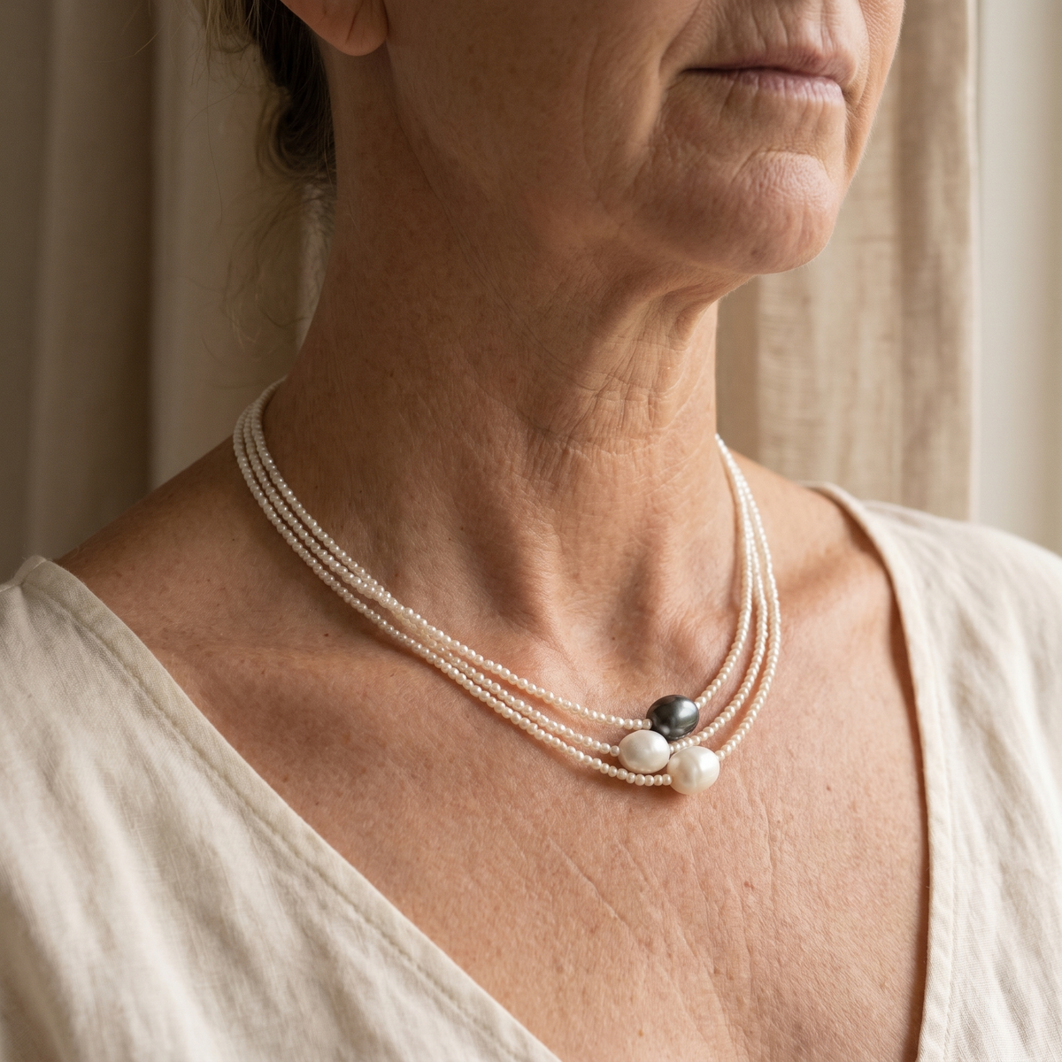 Vintage Fresh Water Pearl Necklace